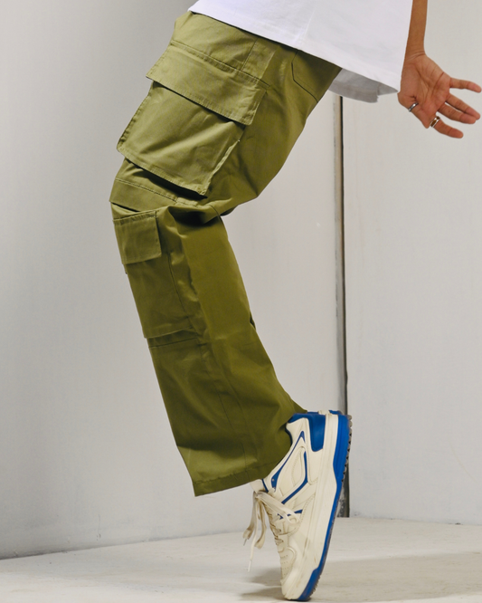 Olive Green Cargo Pants