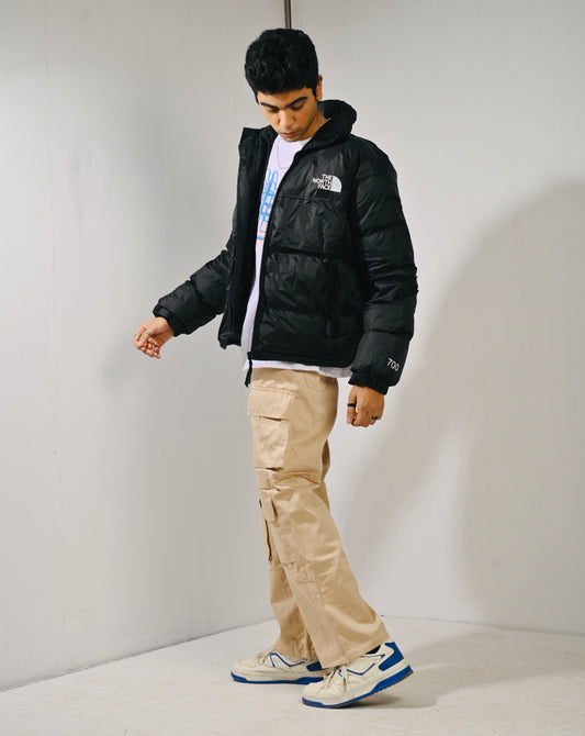 Beige Cargo Pants